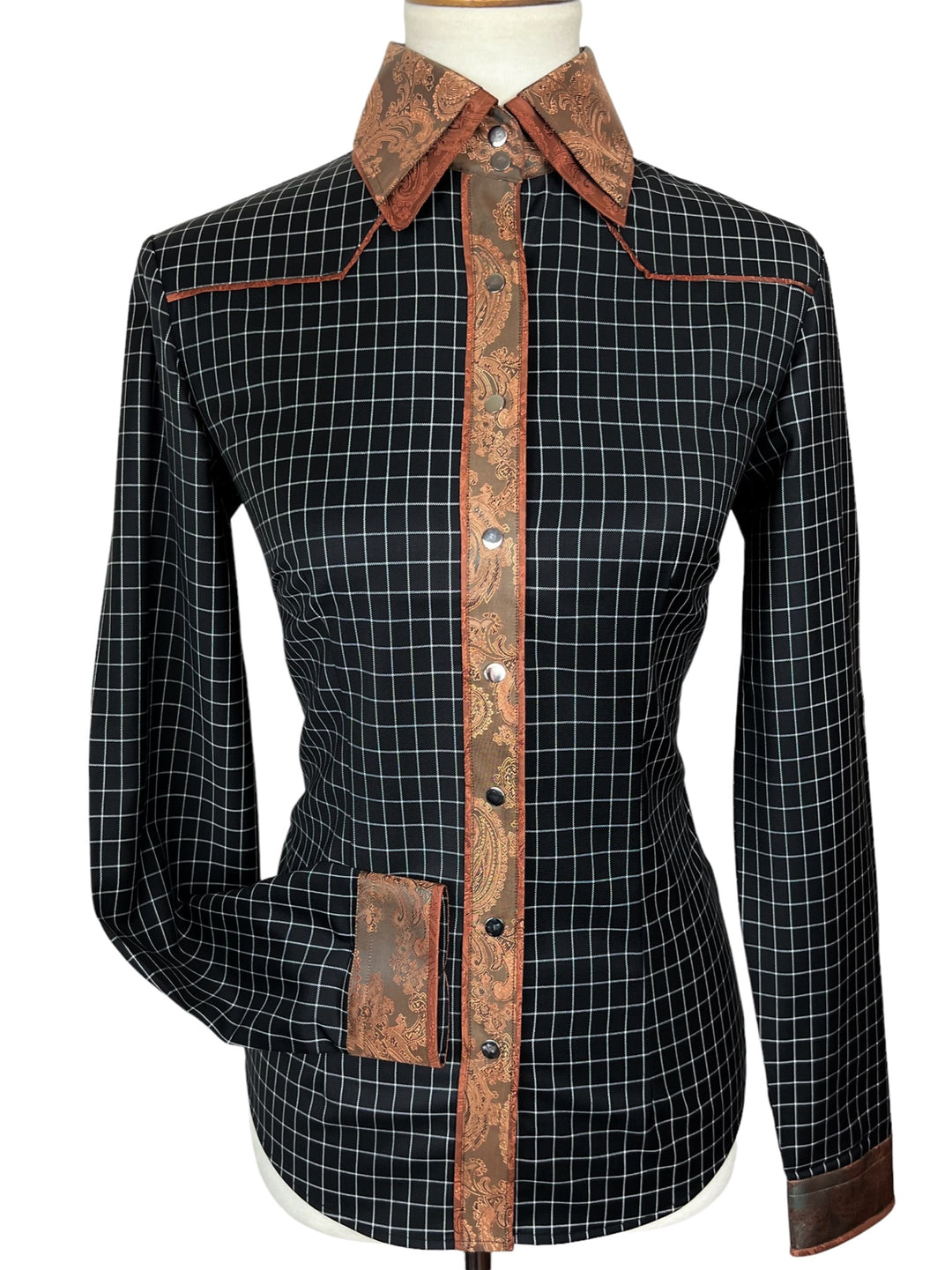 The Dolly Western Shirt – Custom Collars Boutique