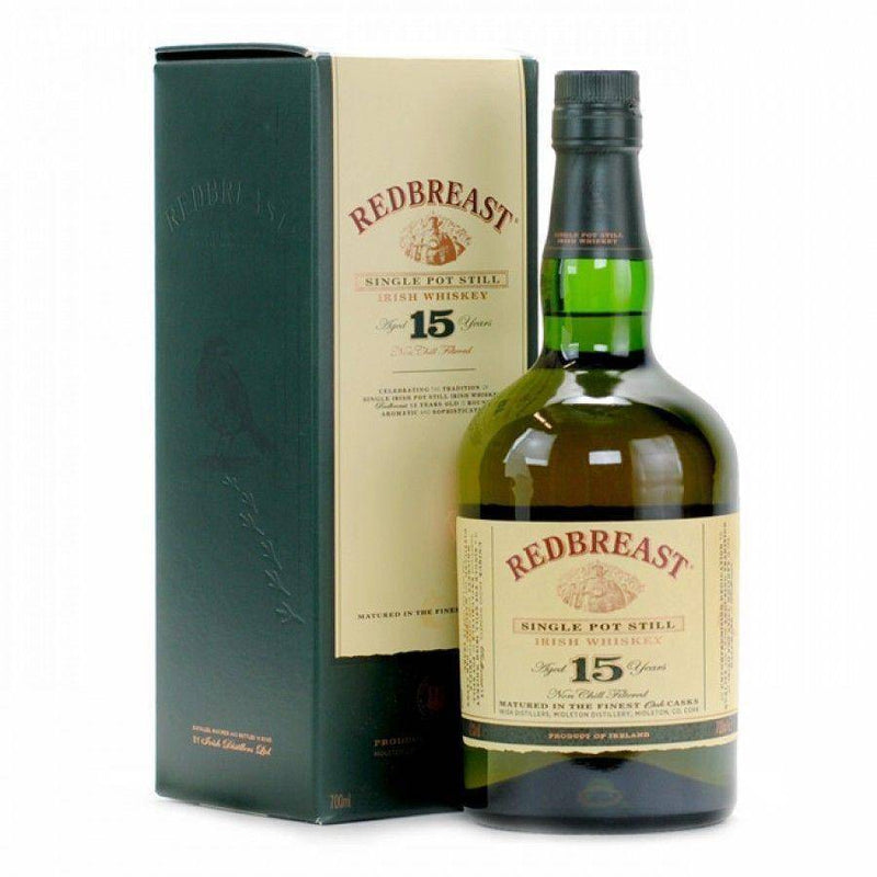 redbreast 15 year irish whiskey