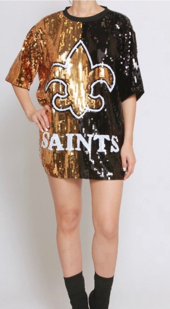 saints jersey dress