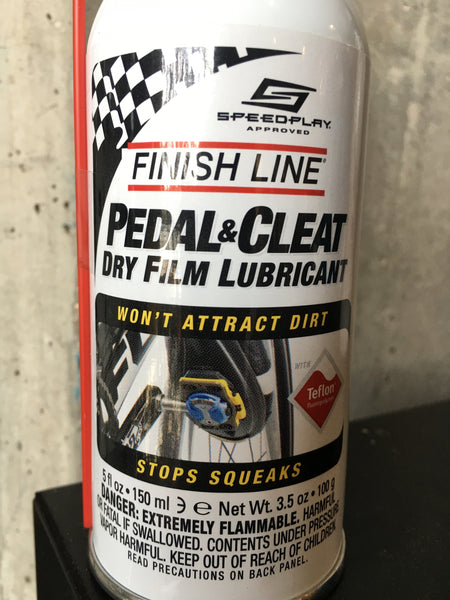 finish line pedal and cleat lubricant