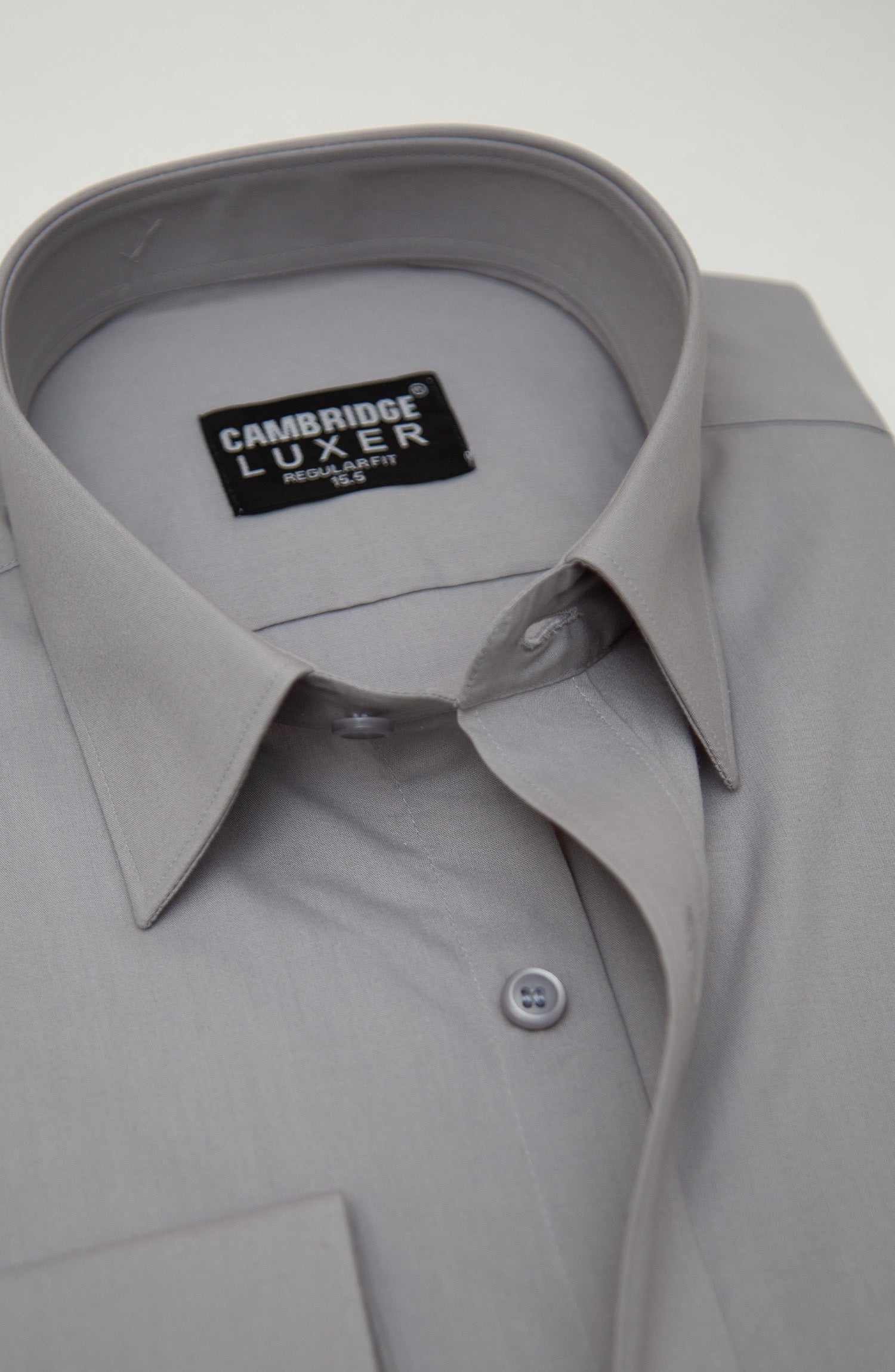 Grey Plain Shirt – Cambridge Shop