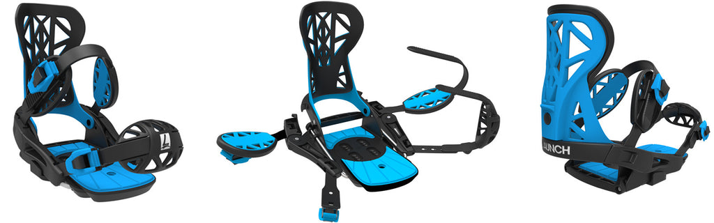 The Next Gen TM Bindings by Launch Snowboards
