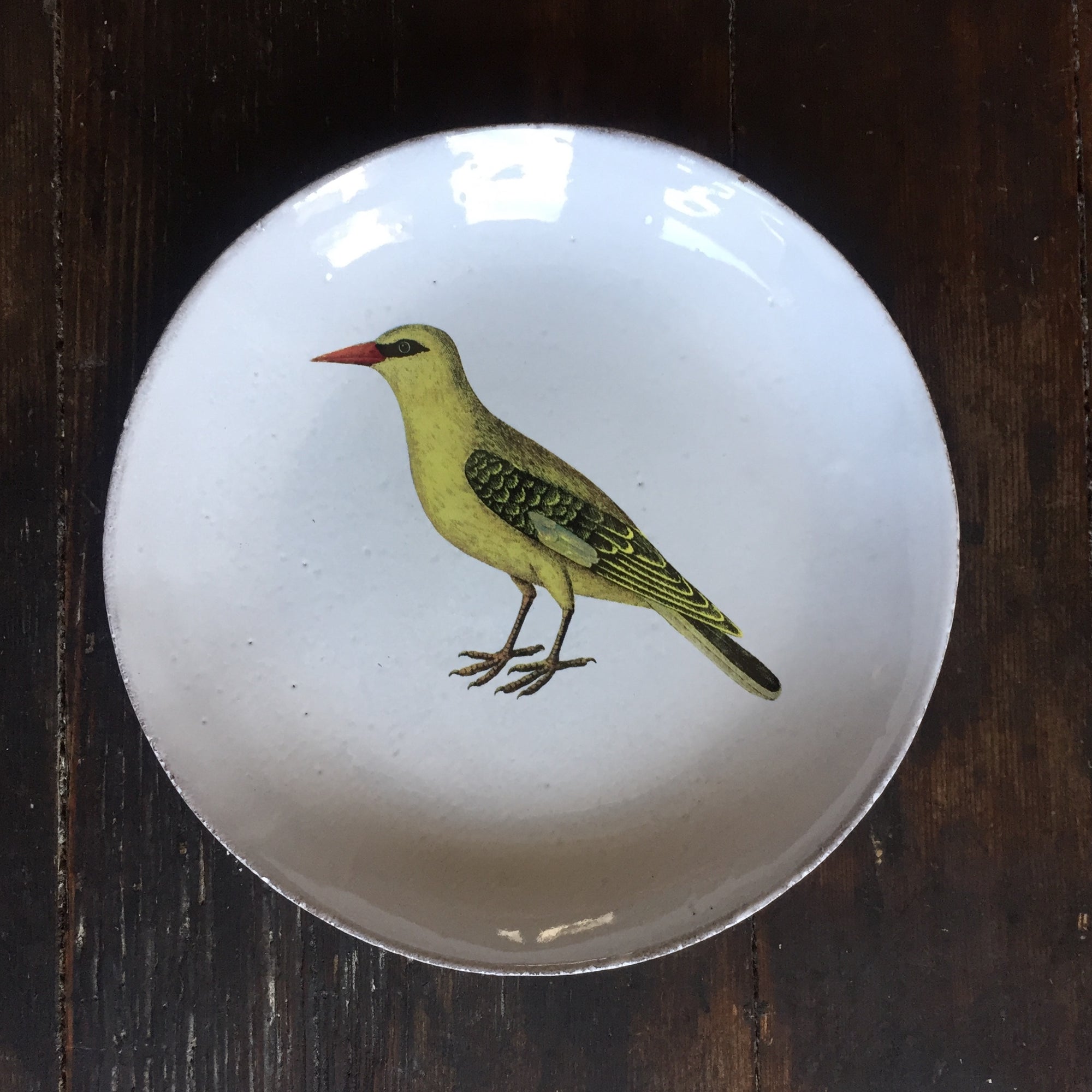 Astier de Villatte John Derian Black Stork Soup Plate - ISLES STUDIO