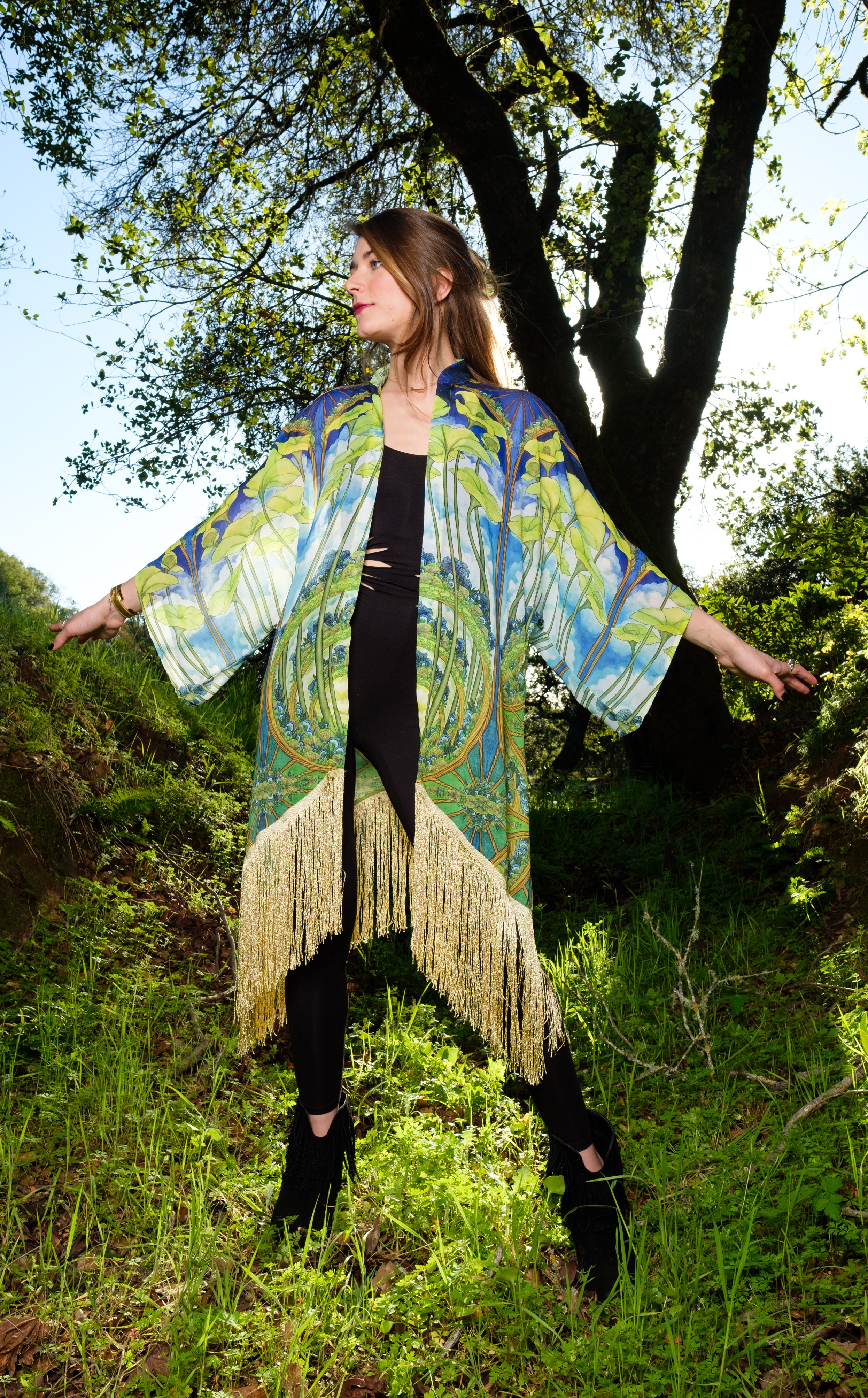 Worlds of Growth Kimono x Sweet Melis