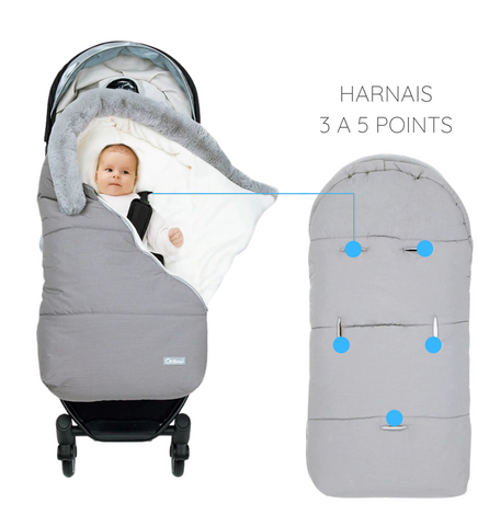 Chancelière bébé  NID D'HIVER – Cocoon de rêve