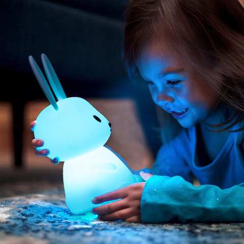 Veilleuse Tap, jouets pour garçons filles de 2 à 14 ans, lampe veilleuse  bébé en silicone pour chambre à coucher, contrôle du robinet Glow up Lampe  animal à changement de couleur 