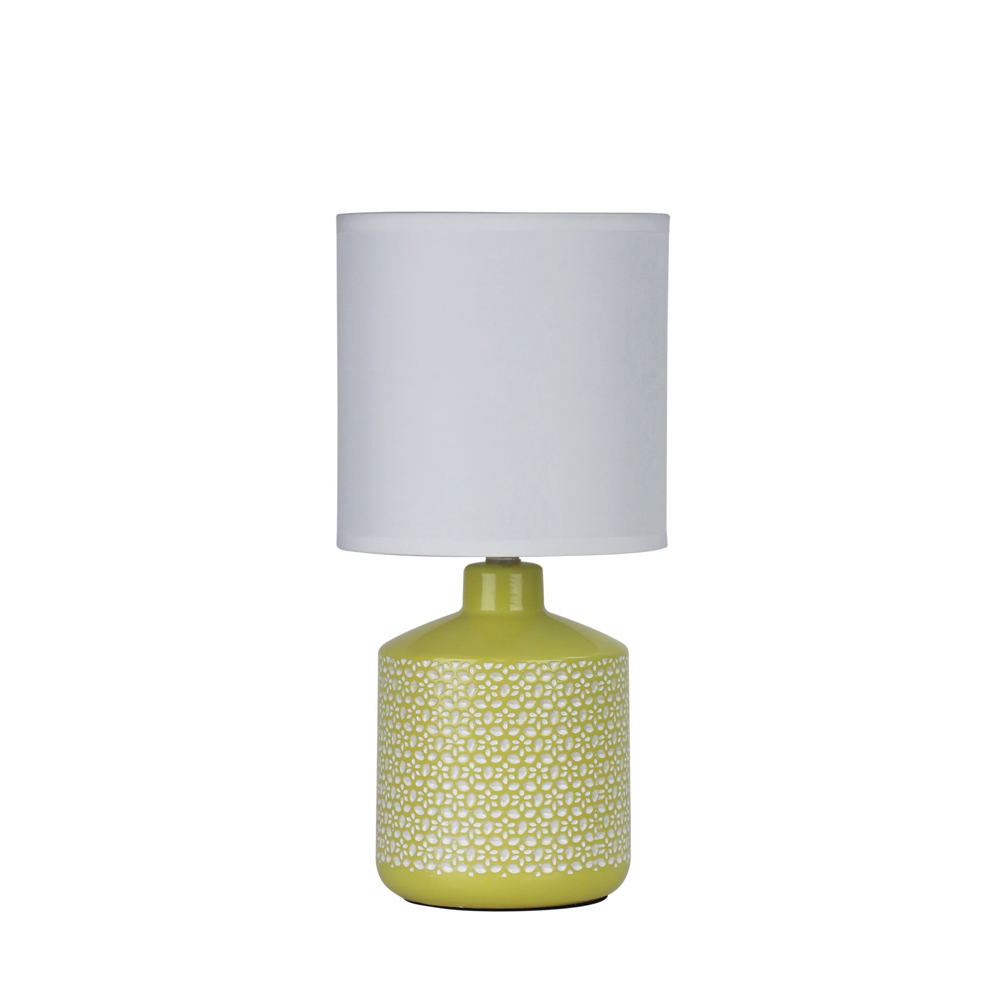 yellow base table lamps