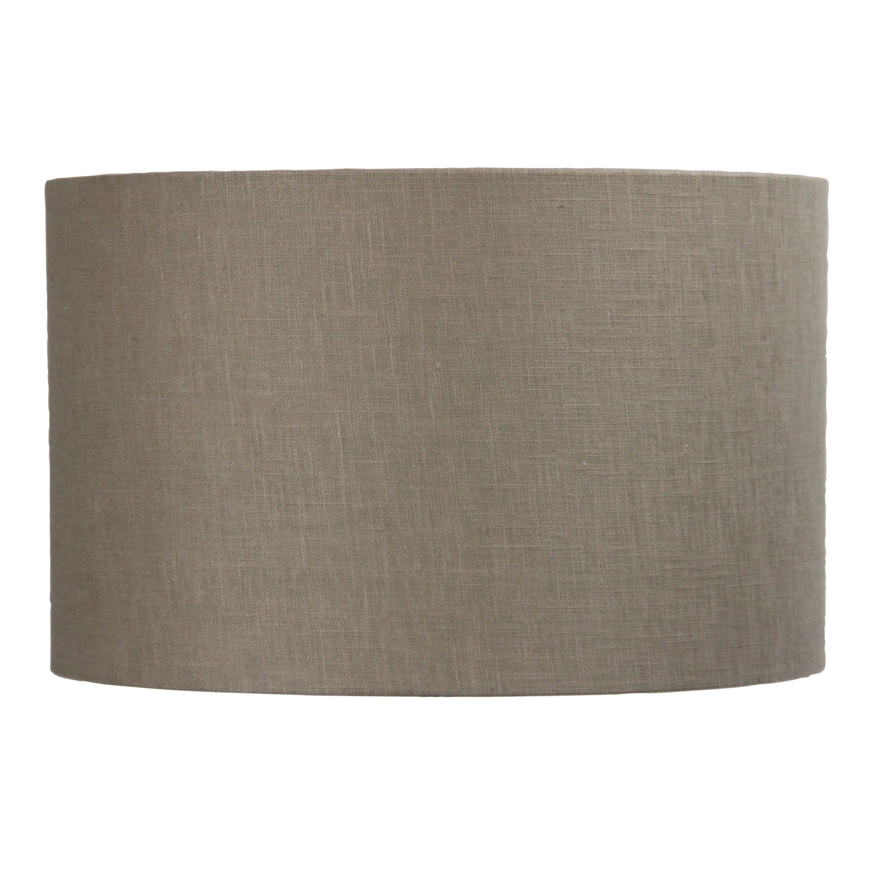 drum burlap lamp shade