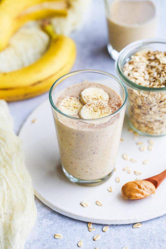 Banana Oat Smoothie | The Best Nigerian Food in Kigali