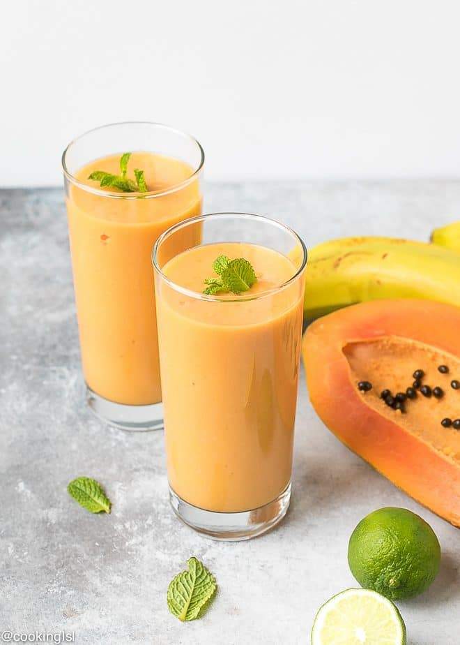 Pawpaw Smoothie | The Best Nigerian Food in Kigali