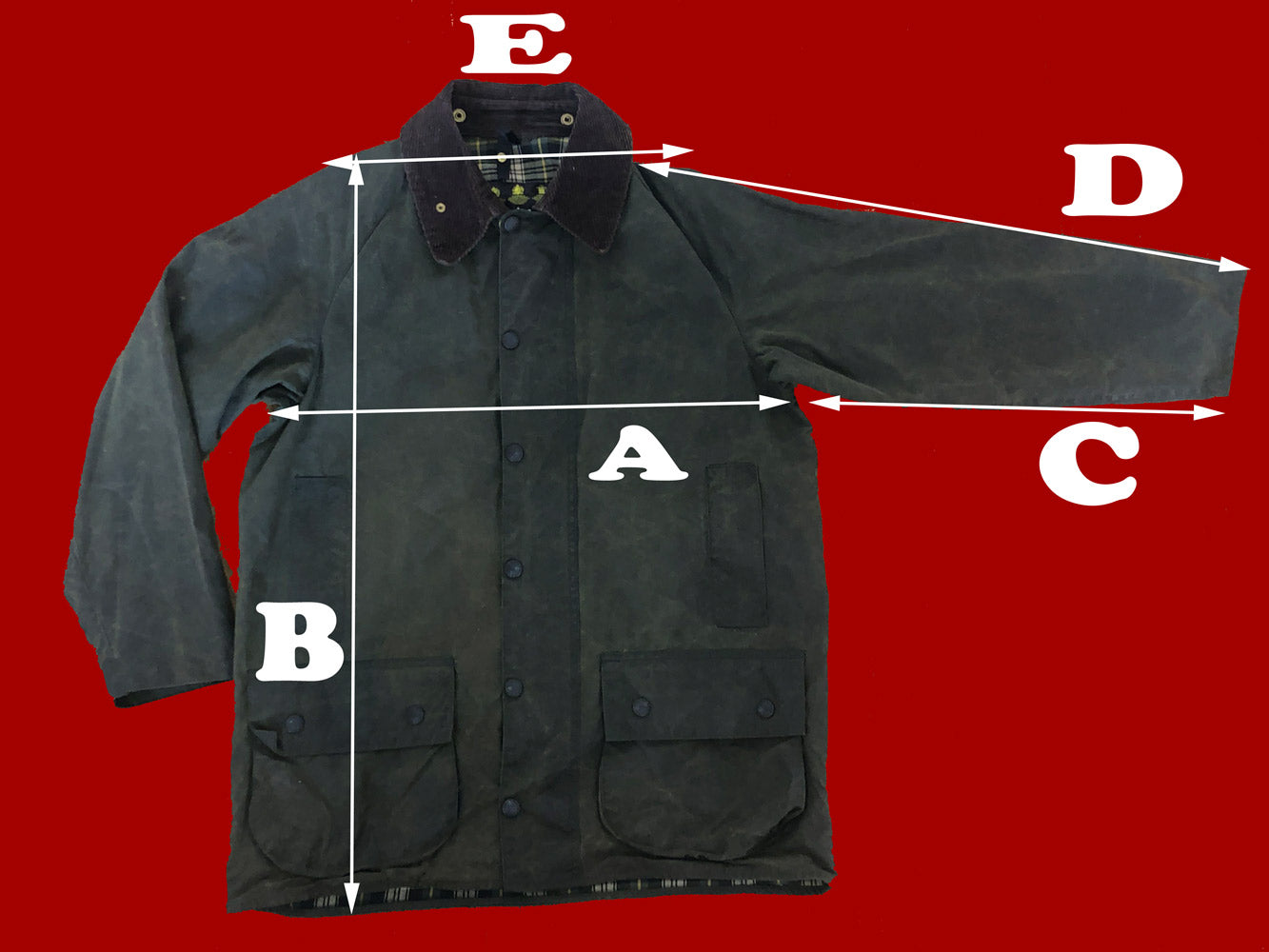 Barbour vintage Durham con cappuccio C38/97 cm Navy Hooded waxed jacket  Small
