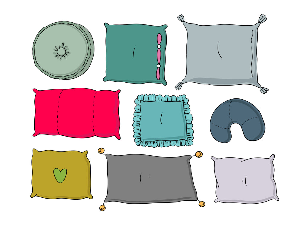 Sleep pillows for sleep apnea