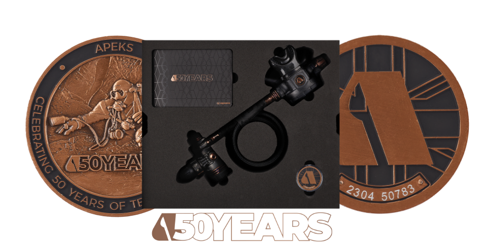 Apeks MTX-RC 50th Anniversary Limited Edition Dive Regulator