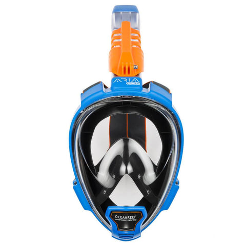 Ocean Reef Aria QR+ Full Face Snorkeling Mask Blue