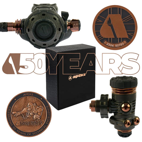 Apeks 50th Anniversary Celebration Regulator