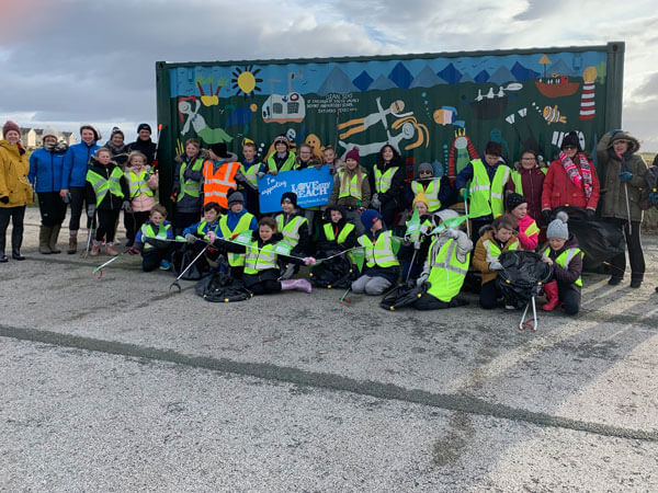 Morecambe Bay Partnership Beach Clean