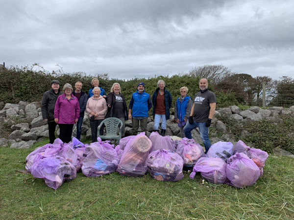 Morecambe Bay Partnership Beach Clean