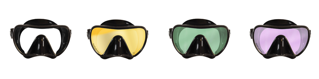 Dive Masks with Coated Lenses - Fourth ELement Scout Mask