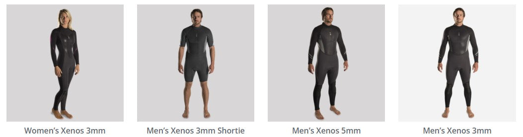 Xenos Wetsuit Collection