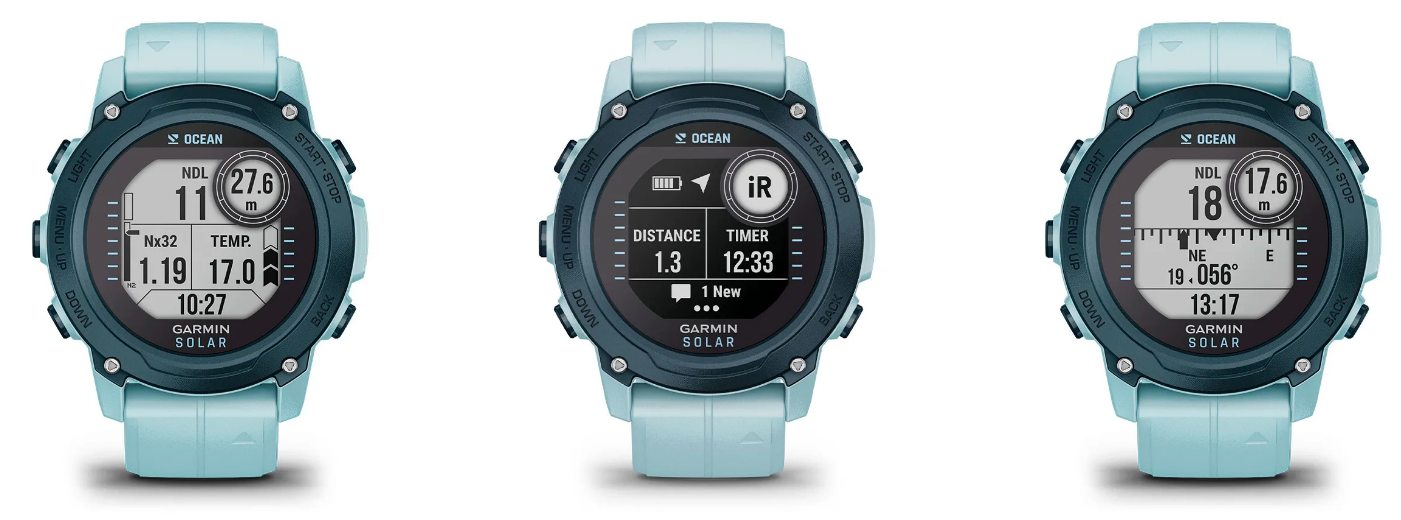 Garmin Descent G1 Solar Ocean Edition