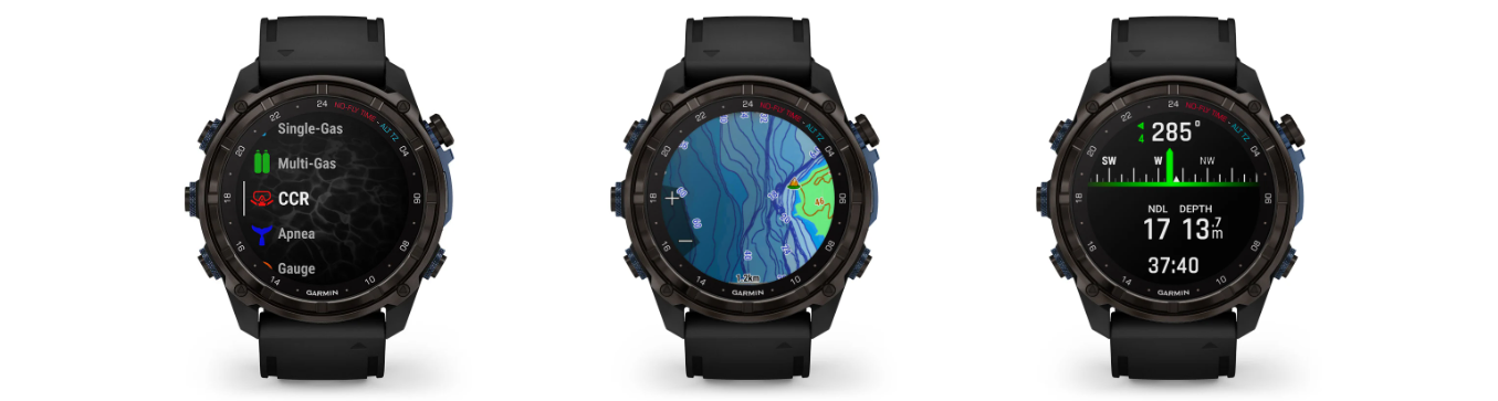 The New Garmin DESCENT™ Mk3 Ultimate Dive Computer and Smartwatch ...