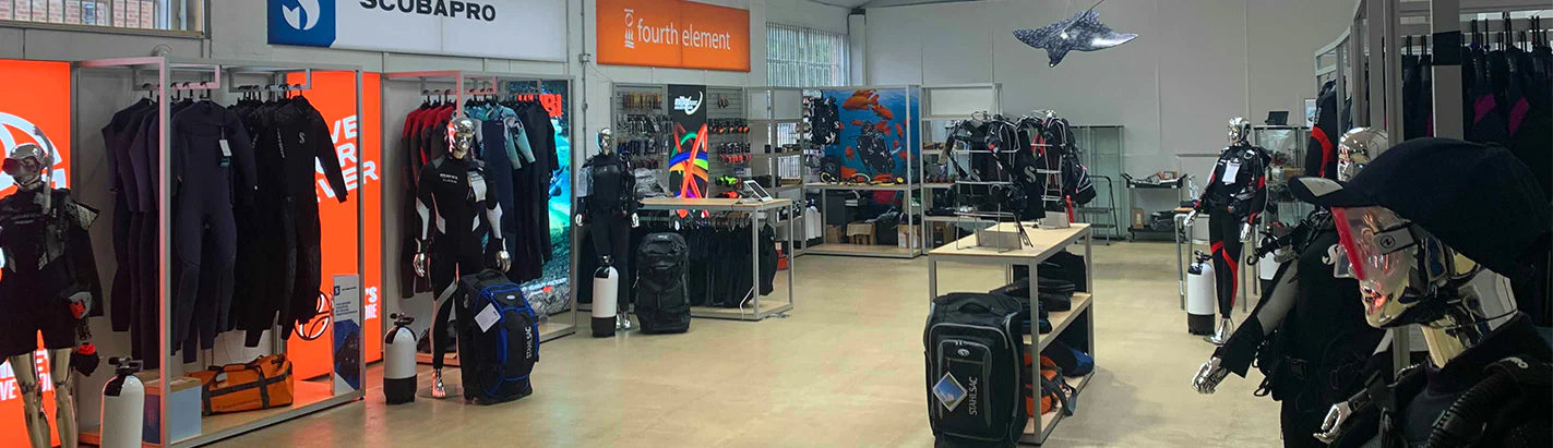 New Mike's Dive Store Showroom