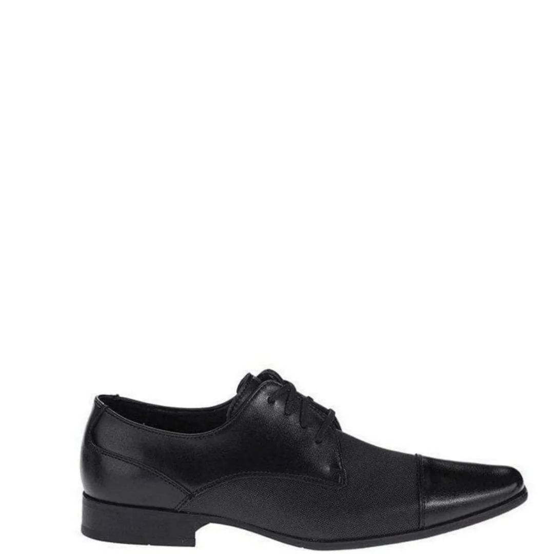 calvin klein bram diamond textured oxfords