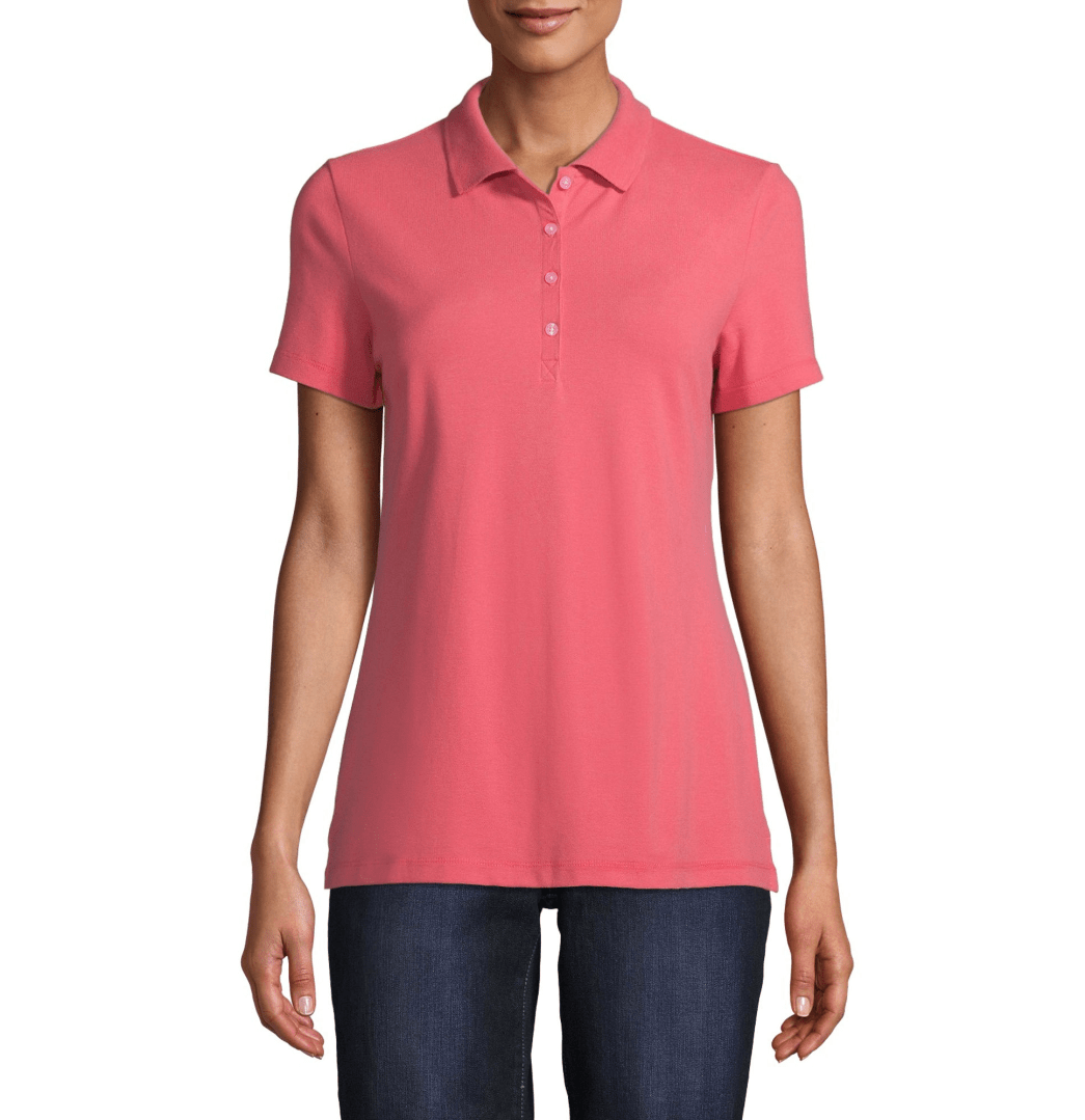 st john's bay polo shirts women's