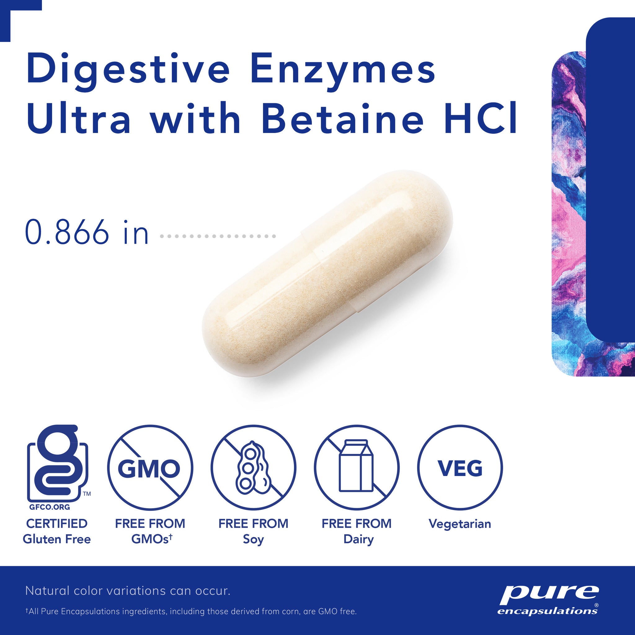 Digestive Enzyme With Betaine Hci Pure Encapsulations 