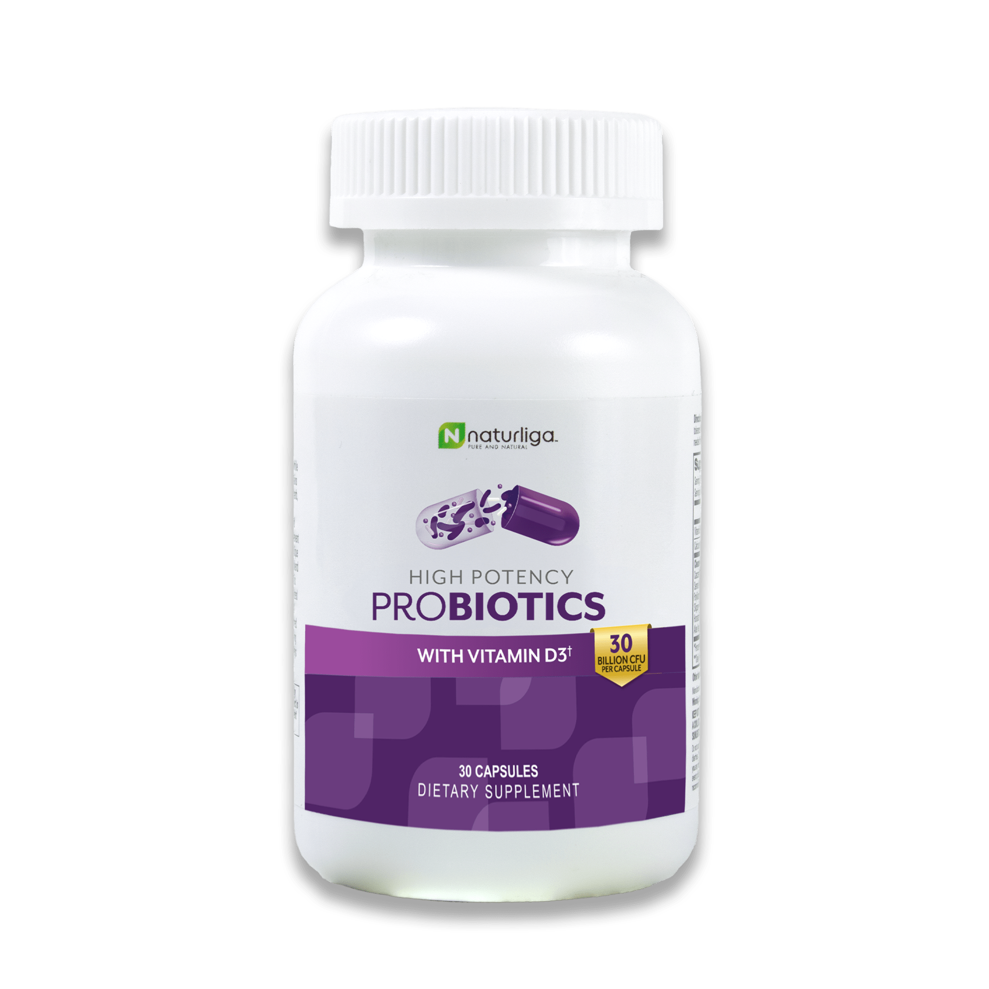  Naturliga™ High-Potency Probiotics 