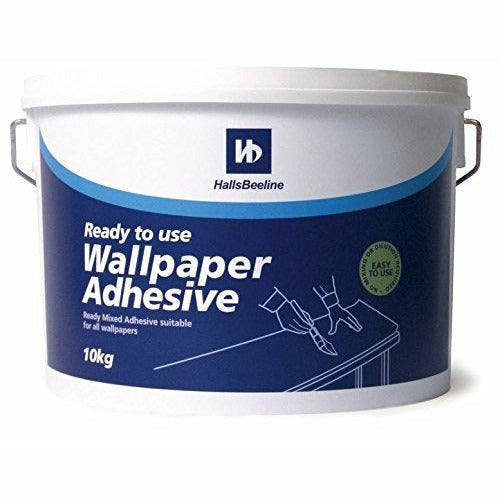 Solvite Overlap & Border, Ready to Use Wallpaper Paste for Hanging Borders & Overlapping Seams, Strong Glue, Easy-to-Use Wallpaper Glue for Quick