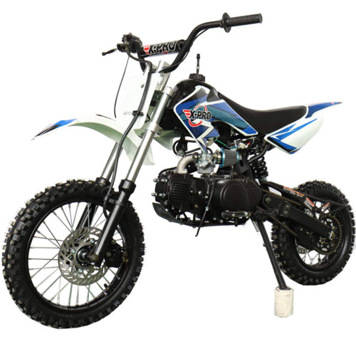  X-PRO 125cc Adult Gas Dirt Pitbike with Headlight, Black :  Automotive