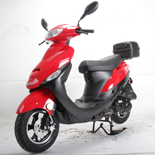 Free Shipping! X-PRO Maui 50cc Moped Scooter with Aluminum Wheels, –