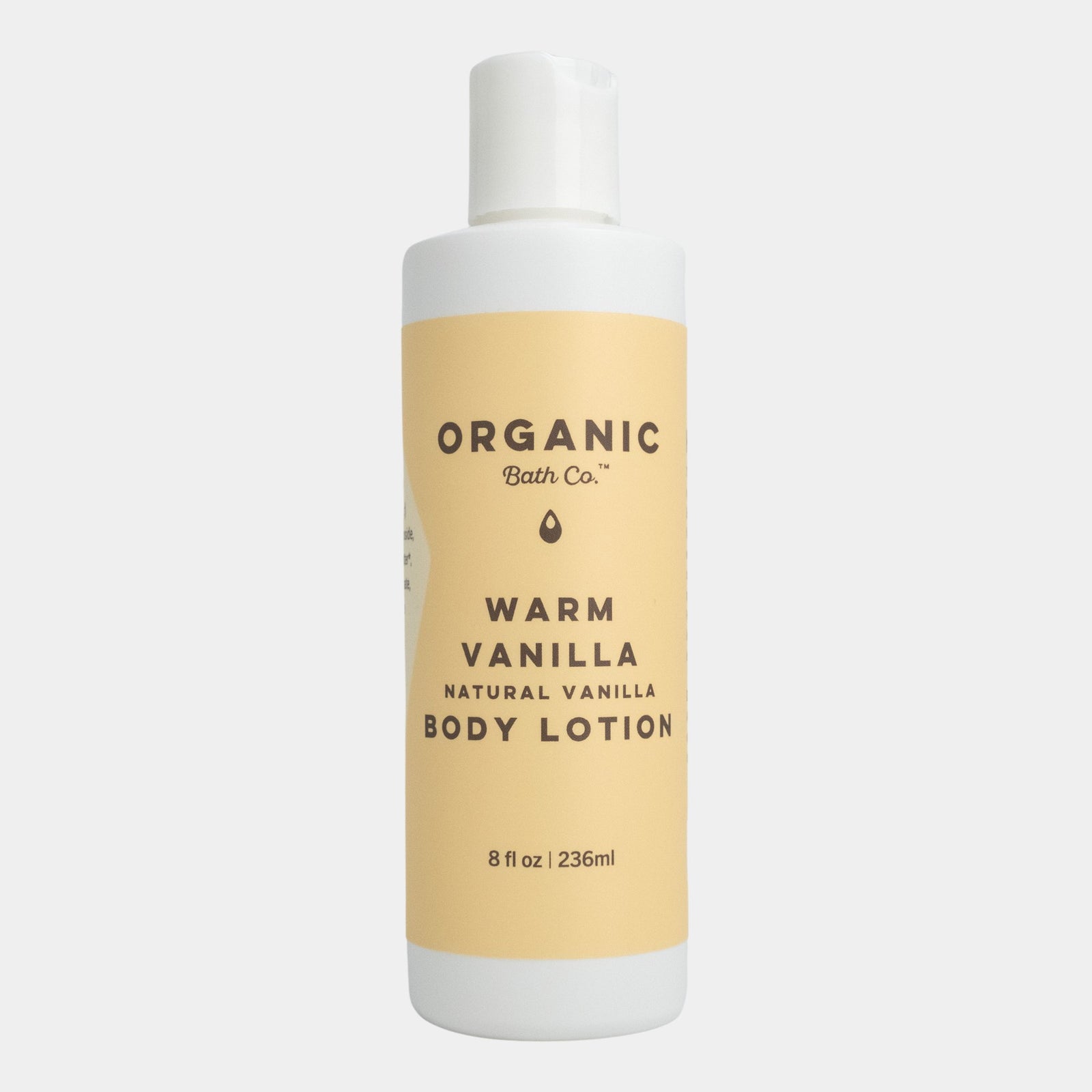 Warm Vanilla Body Wash - Organic Bath Co.