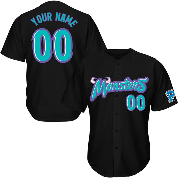 Disney Monsters Inc Mike Wazowski Baseball White Horizontal Custom Name Baseball  Jersey Shirt Gift For Fans - Banantees