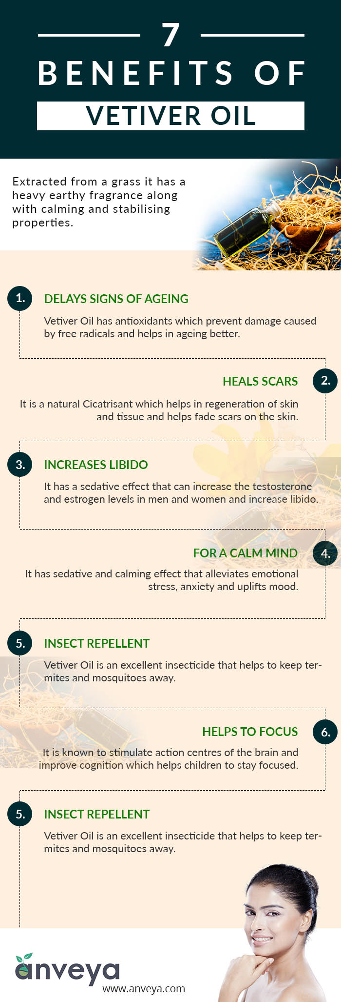 7 Benefits of Vetiver Oil 