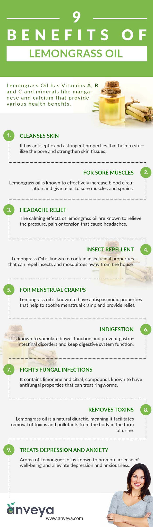 Benefits of Lemongrass Essential Oil