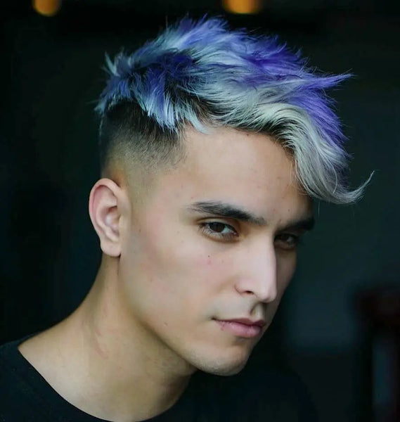 15 Incredible Blue Hairstyles for Guys  Cool Mens Hair