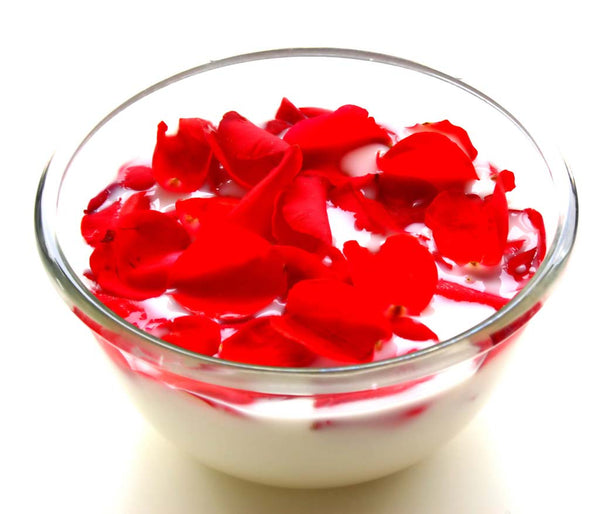 Rose Petals And Milk