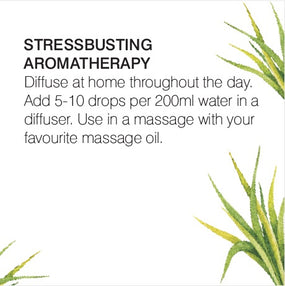 anveya lemongrass oil for stress busting aromatherapy