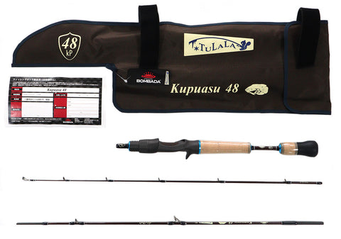 TULALA X BOMBADA Kupuasu 48 3-Piece Baitcasting Travel Rod 