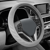 STEERING WHEEL COVER M "SILK TOUCH" GREY