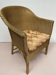 lloyd loom restoration chair before