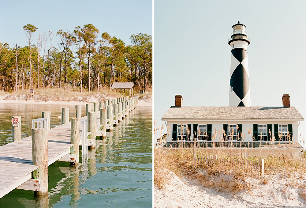 Cape Lookout Lighthouse Southern Outer Banks OBX Crystal Coast North Carolina