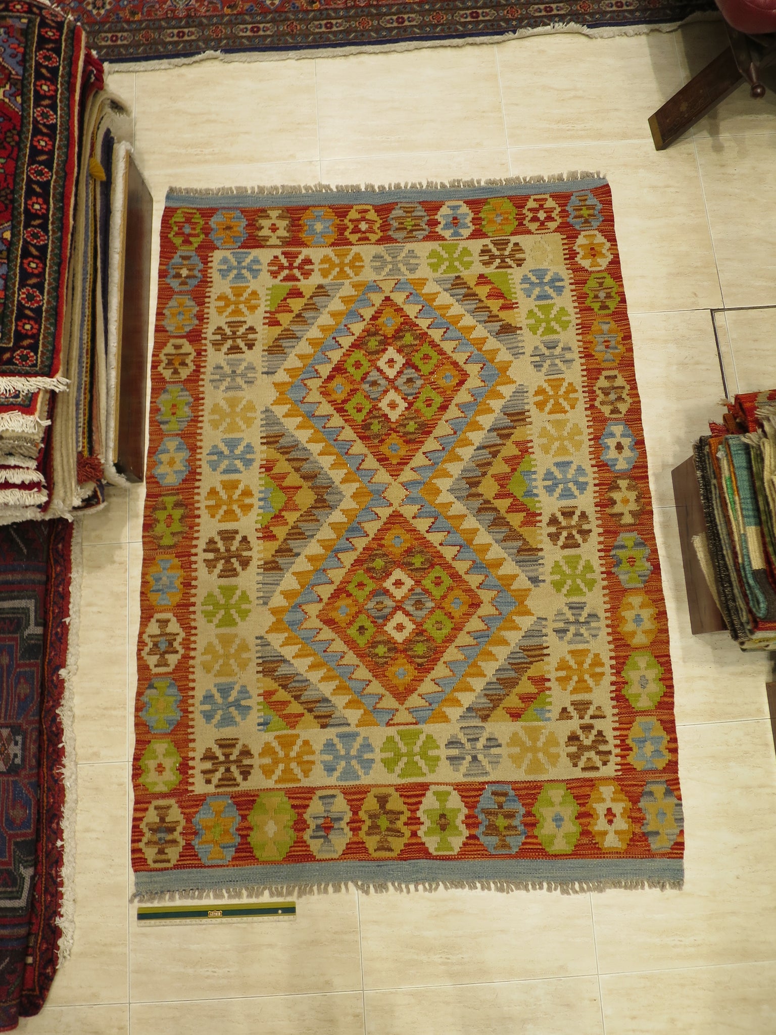 Kilim Etnico Afgano A 1 51x1 07 Alfombras Orientales Massarrat