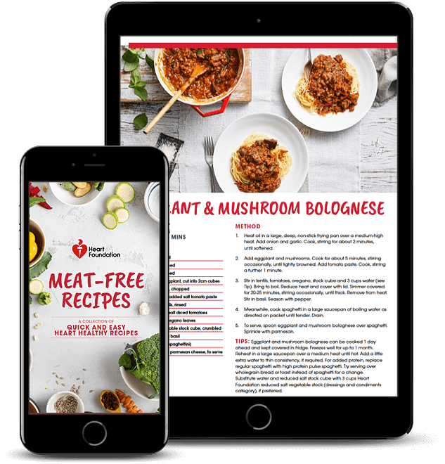 Meat Free Recipes eBook | Heart Foundation – National Heart Foundation ...