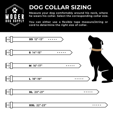 Dog Collar Sizing Chart