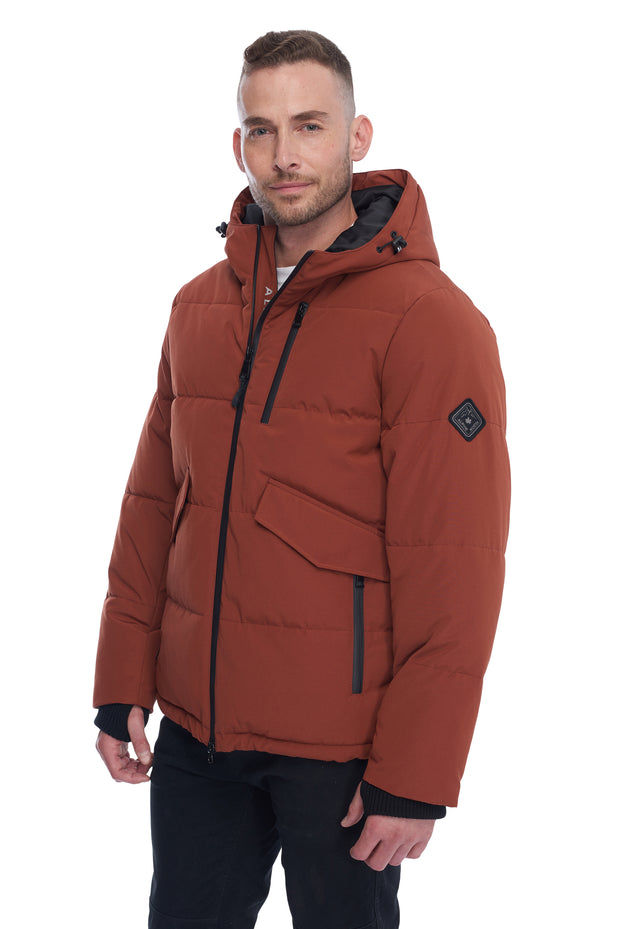 alpine north men's down parka coat