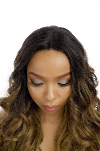 brown ombre lace front wig