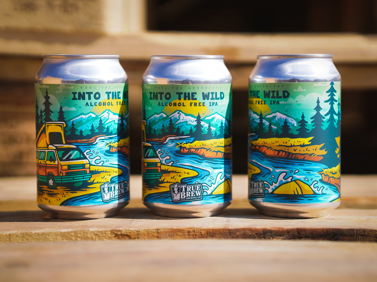 INTO THE WILD ALCOHOL FREE IPA | 3 Pack – True Brew Brewing Company